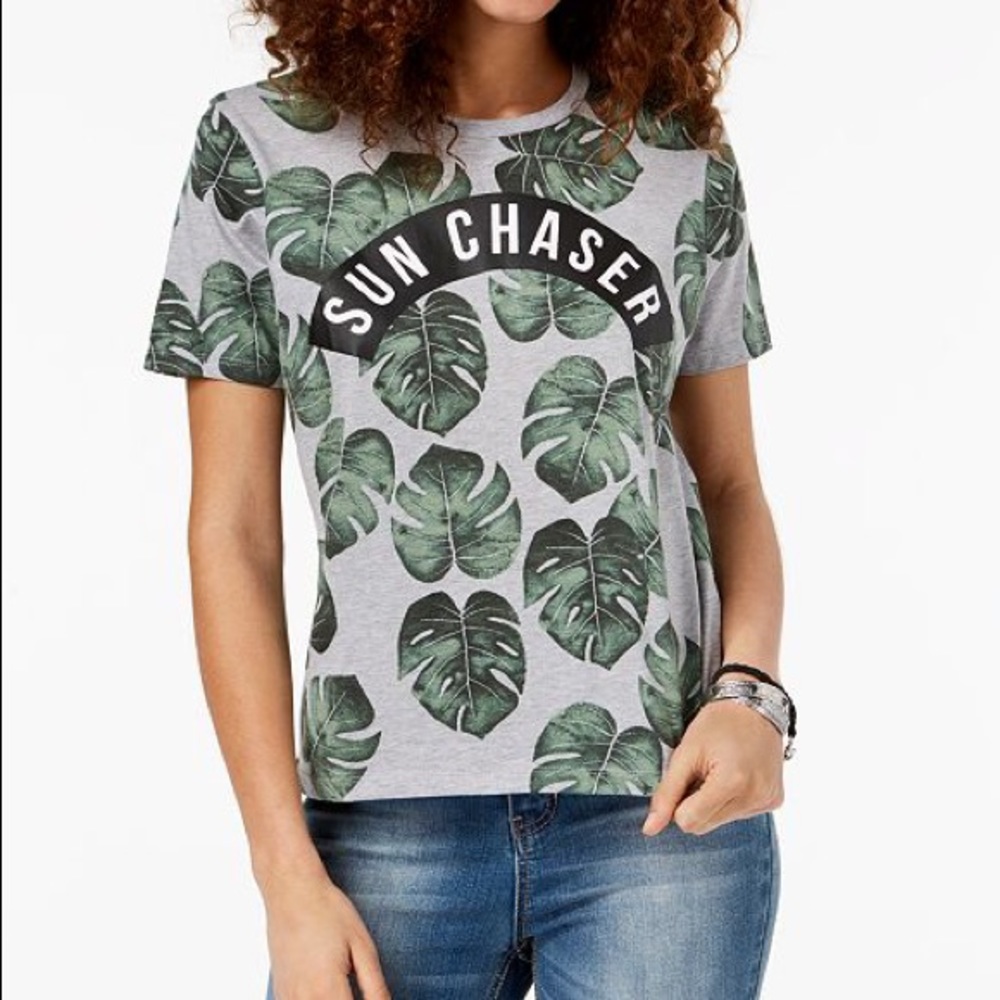 A large graphic tee